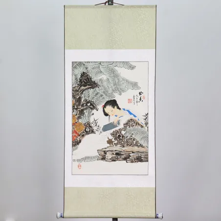 image supplémentaire - JAPANESE KAKEMONO 62x130 CM...